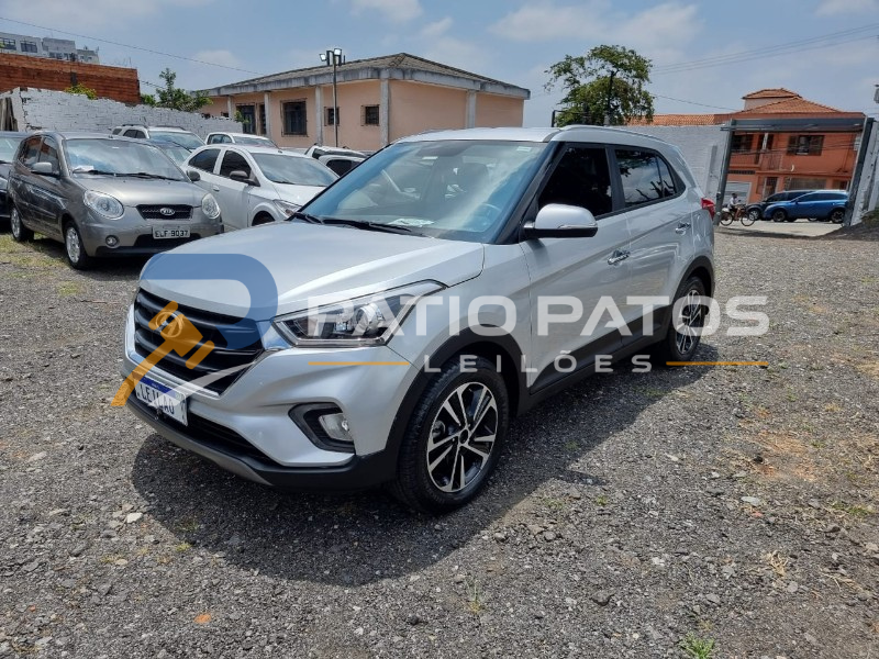 HYUNDAI CRETA 20A PRESTI; 2019/2020; PRATA; ALCO.GASOL
