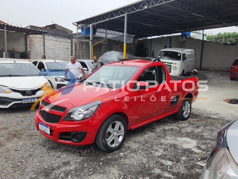 CHEVROLET MONTANA SPORT; 2014/2015; VERMELHA; ALCO.GASOL