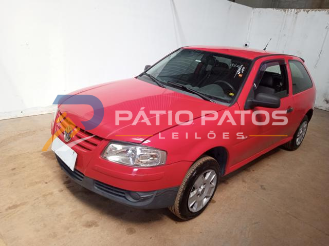 VOLKSWAGEN - GOL 1.0 GIV 2008/2009; VERMELHA; ALCO.GASOL