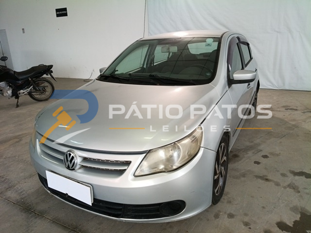 VOLKSWAGEN - GOL 1.0 2008/2009; PRATA; ALCO.GASOL