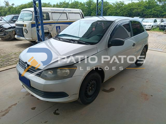 VOLKSWAGEN - GOL 1.0 CITY 2013/2014; PRATA; ALCO.GASOL
