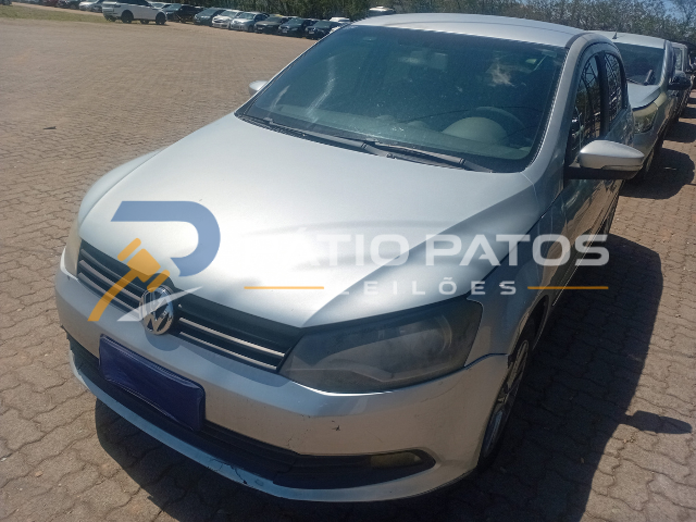 VOLKSWAGEN - NOVO GOL 1.6 POWER  2012/2013; PRATA; ALCO.GASOL