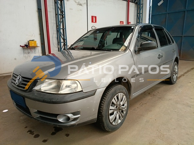 VOLKSWAGEN - GOL 16V POWER 2001/2002; CINZA; ALCO.GASOL