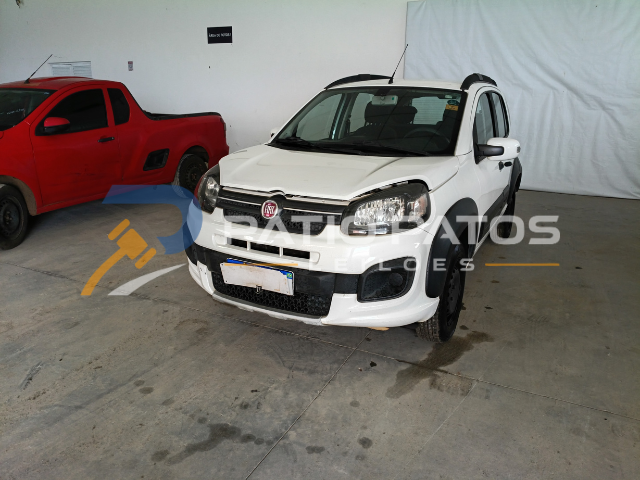 FIAT - UNO WAY 1.0 E 2019/2020; BRANCA; ALCO.GASOL
