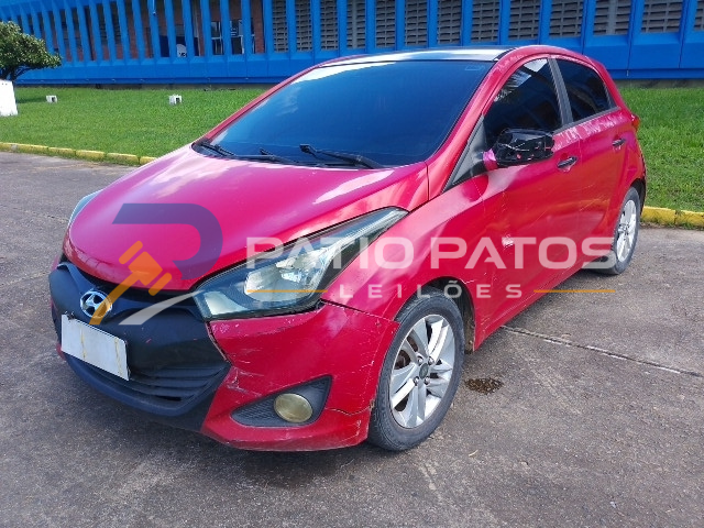 HYUNDAI - HB20 1.0M 1.0 M 2013/2014; VERMELHA; ALCO.GASOL