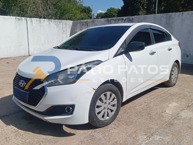 HYUNDAI - HB20S 1.0M UNIQ 2018/2019; BRANCA; ALCO.GASOL