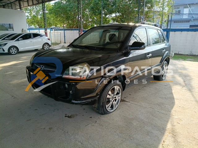 HYUNDAI - TUCSON GLS 27L 2008/2009; PRETA; GASOLINA