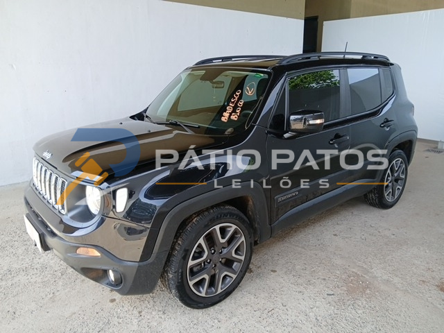 JEEP - RENEGADE LNGTD AT 2019/2019; PRETA; ALCO.GASOL