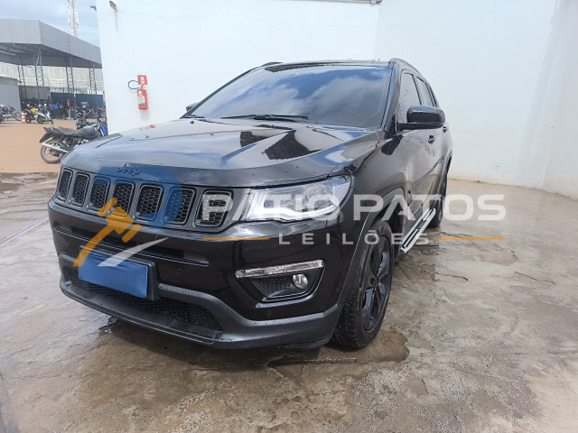 JEEP - COMPASS LONGITUDE F 2021/2021; PRETA; ALCO.GASOL