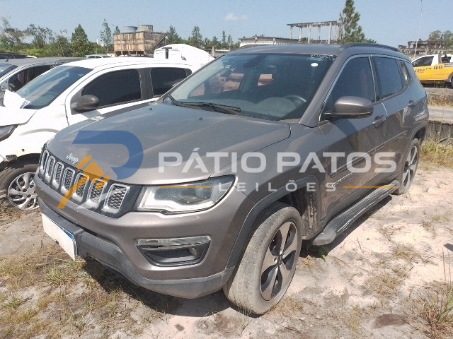 JEEP - COMPASS LONGITUDE D 2017/2018; CINZA; DIESEL