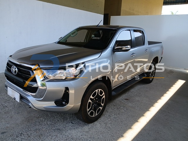 TOYOTA - HILUX CDSRVA4FD 2020/2021; PRATA; DIESEL
