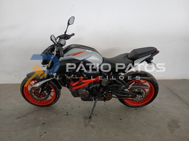 YAMAHA - MT07 ABS 2020/2021; CINZA; GASOLINA