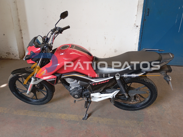 HONDA - CG 160 TITAN 2021/2021; VERMELHA; ALCO.GASOL.