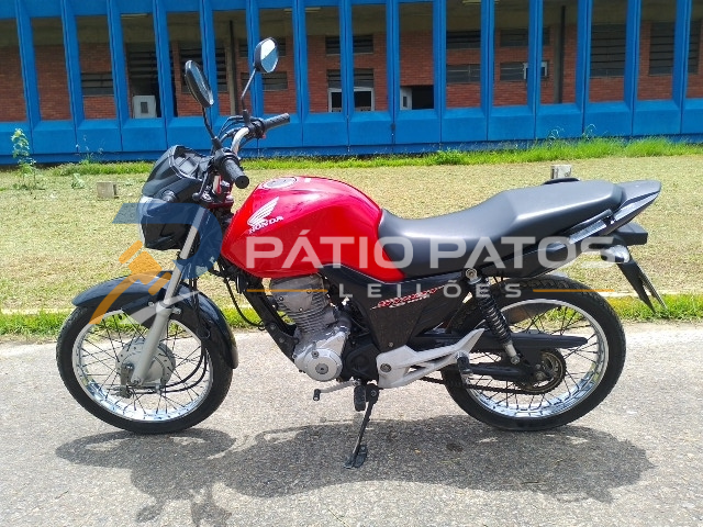 HONDA - CG 160 START 2024/2024; VERMELHA; GASOLINA