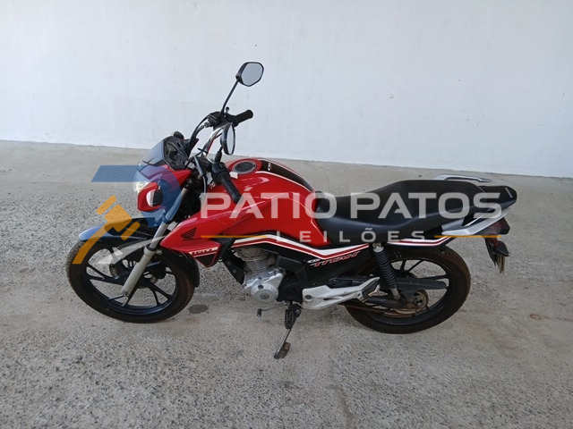 HONDA - CG 160 TITAN 2019/2019; VERMELHA; ALCO.GASOL.