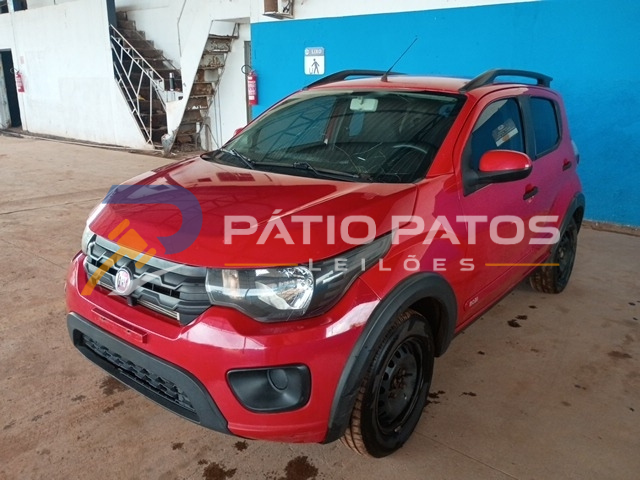 FIAT - MOBI WAY 2019/2019; VERMELHA; ALCO.GASOL