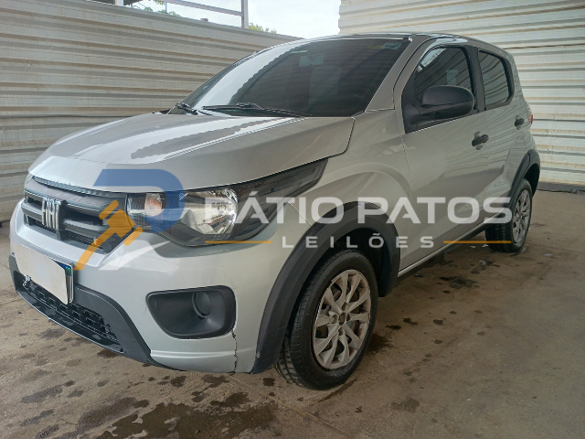 FIAT - MOBI LIKE 2021/2021; PRATA; ALCO.GASOL