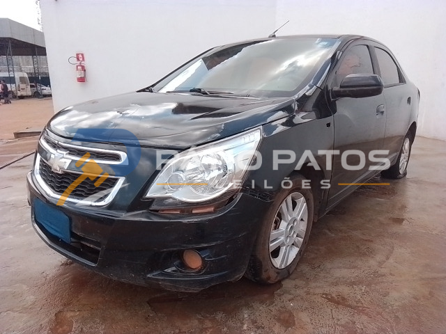 CHEVROLET - COBALT 1.4 LT 2013/2013; PRETA; ALCO.GASOL