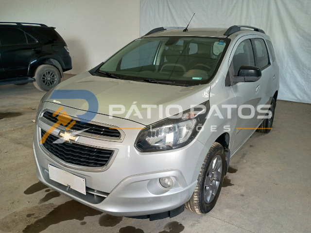 CHEVROLET - SPIN 1.8L AT LT ADV  2018/2018; PRATA; ALCO.GASOL