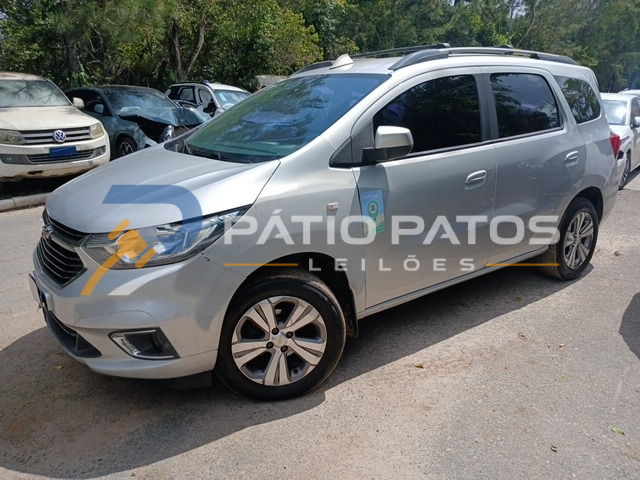 CHEVROLET - SPIN 18L AT PREMIER 2020/2021; PRATA; ALCO.GASOL
