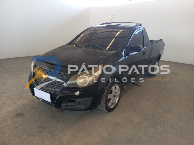 CHEVROLET - MONTANA SPORT 2010/2011; PRETA; ALCO.GASOL