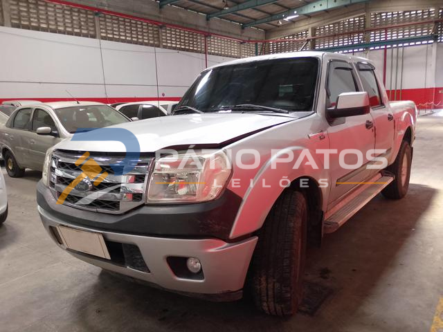 FORD - RANGER XLT 12A 2010/2011; PRATA; GASOLINA