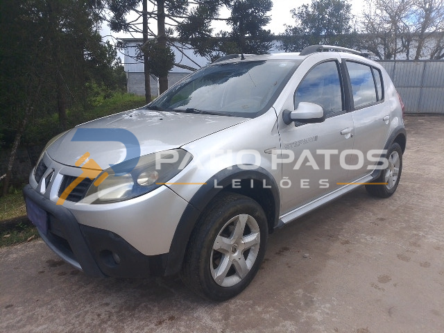 RENAULT - SANDERO STEPWAY 2011/2011; PRATA; ALCO.GASOL