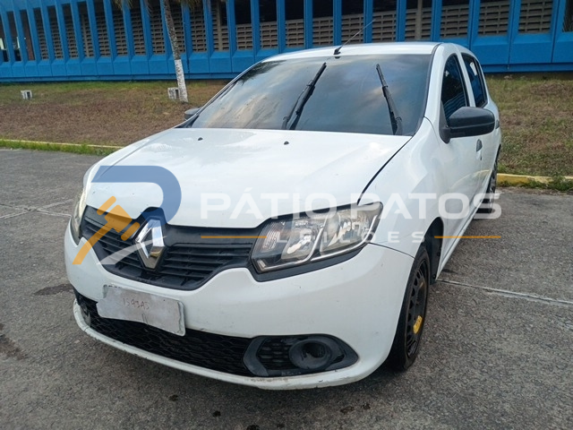 RENAULT - SANDERO AUTH 10 2015/2016; BRANCA; ALCO.GASOL