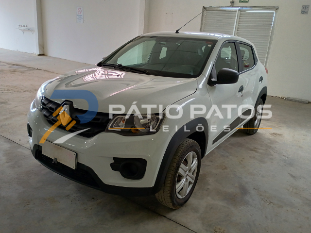 RENAULT - KWID ZEN 10MT 2019/2020; BRANCA; ALCO.GASOL