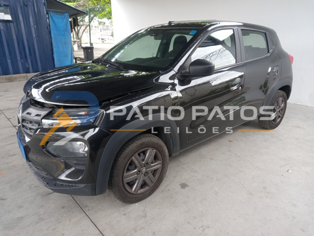 RENAULT - KWID ZEN  2023/2024; PRETA; ALCO.GASOL