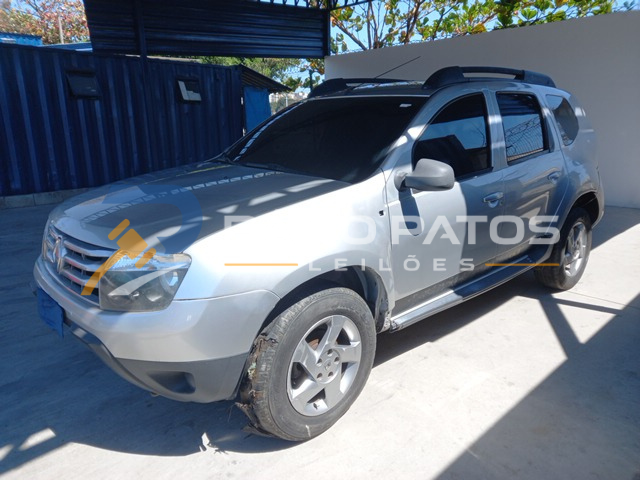 RENAULT - DUSTER 16 E 4X2 2015/2015; PRATA; ALCO.GASOL