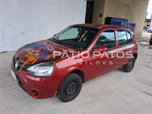 RENAULT - CLIO EXP1016VH 2015/2016; VERMELHA; ALCO.GASOL