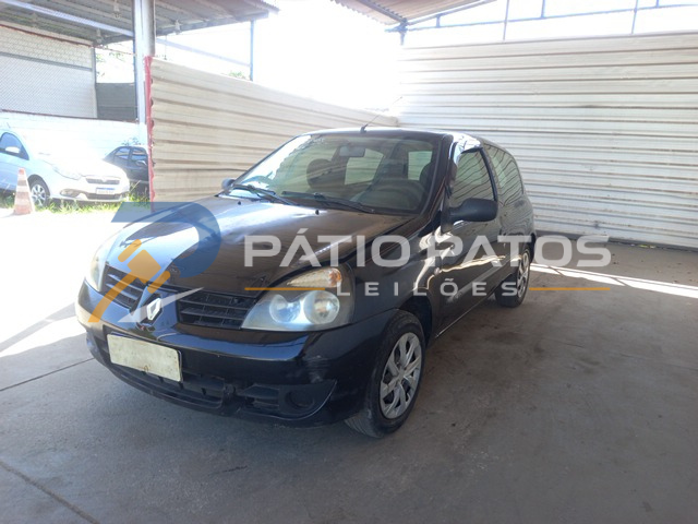 RENAULT - CLIO CAM 10H3P  2009/2010; PRETA; ALCO.GASOL