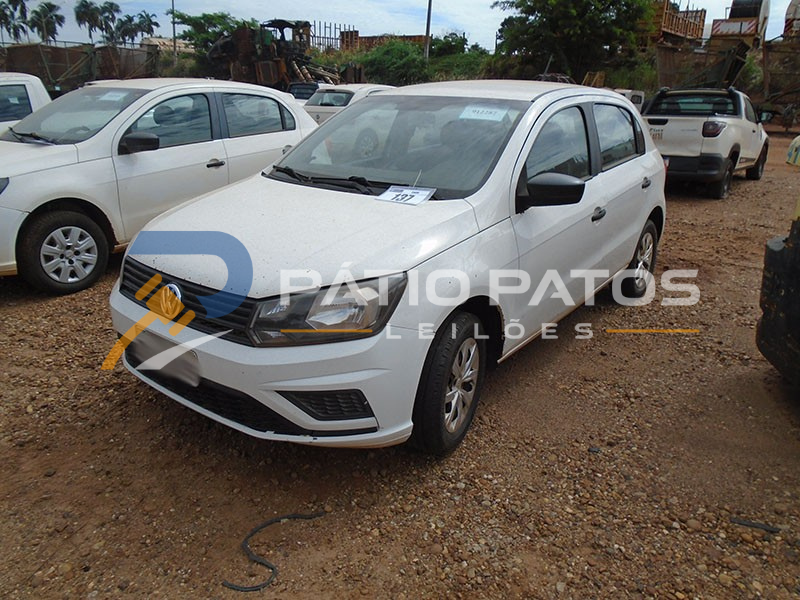 VOLKSWAGEN GOL 1.0L MC4; ANO 2019/2020; BRANCO