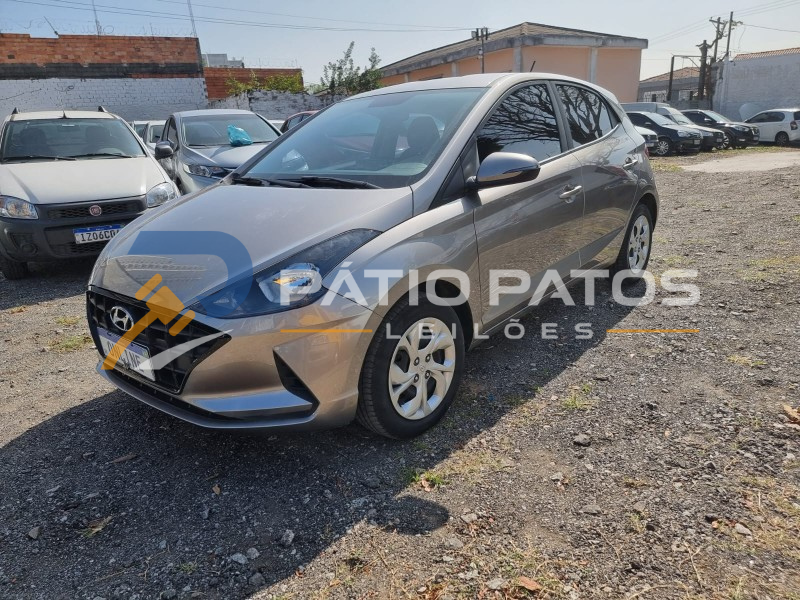 HYUNDAI HB20 10M VISION; 2022/2022; PRATA; ALCO.GASOL